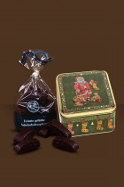 feinste original Pulsnitzer Schokoladenspitzen - und Weihnachtsaufbewahrungsdose