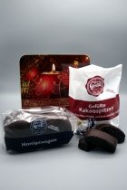 Weihnachtsdose - gefüllt mit 530g Pulsnitzer Pfefferkuchen Weihnachtsdose - gefüllt mit 530g Pulsnitzer Pfefferkuchen