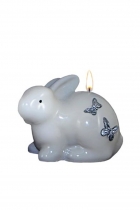 Ornamentkerze - Hase sitzend Ornamentkerze - Hase sitzend