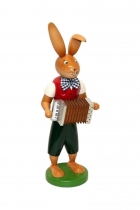 großer Hase mit Knickohr - mit Ziehharmonika 55 cm - Fa. Gahlenz großer Hase mit Knickohr - mit Ziehharmonika 55 cm - Fa. Gahlenz