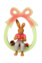 Hase mit Knickohr - im Ei sitzend 25 cm - Fa. Gahlenz Hase mit Knickohr - im Ei sitzend 25 cm - Fa. Gahlenz
