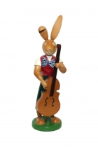 Hase mit Knickohr - mit Bass 25 cm - Fa. Gahlenz Hase mit Knickohr - mit Bass 25 cm - Fa. Gahlenz