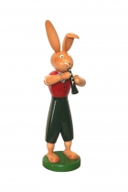 Hase mit Knickohr - mit Flöte 25 cm - Fa. Gahlenz Hase mit Knickohr - mit Flöte 25 cm - Fa. Gahlenz