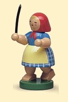 Mädchen mit Peitsche - Wendt und Kühn - aus Kinderzug Mädchen mit Peitsche - Wendt und Kühn - aus Kinderzug