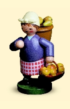 Wendt&Kühn - Erntekind Mäd. m. Tragkorb u. Früchte Wendt&Kühn - Erntekind Mäd. m. Tragkorb u. Früchte