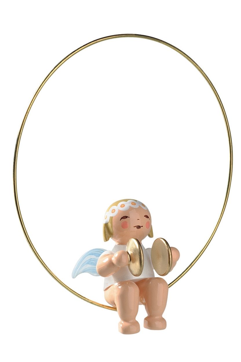 Christbaumengel im Ring mit Becken, Wendt und Kühn