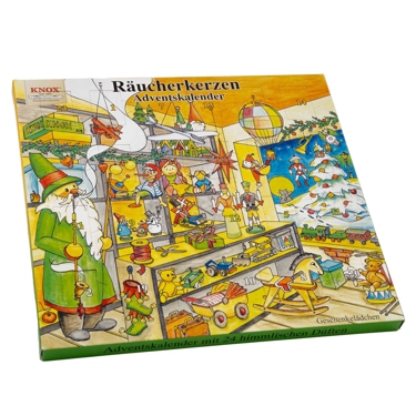 Räucherkerzen Adventskalender "Geschenkelädchen" - KNOX