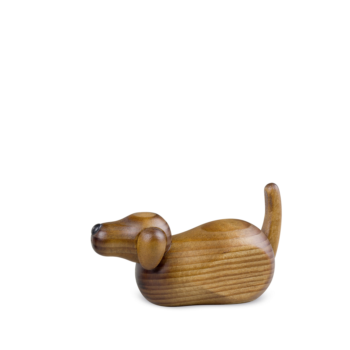 Hirtenhund liegend, groß, farbig