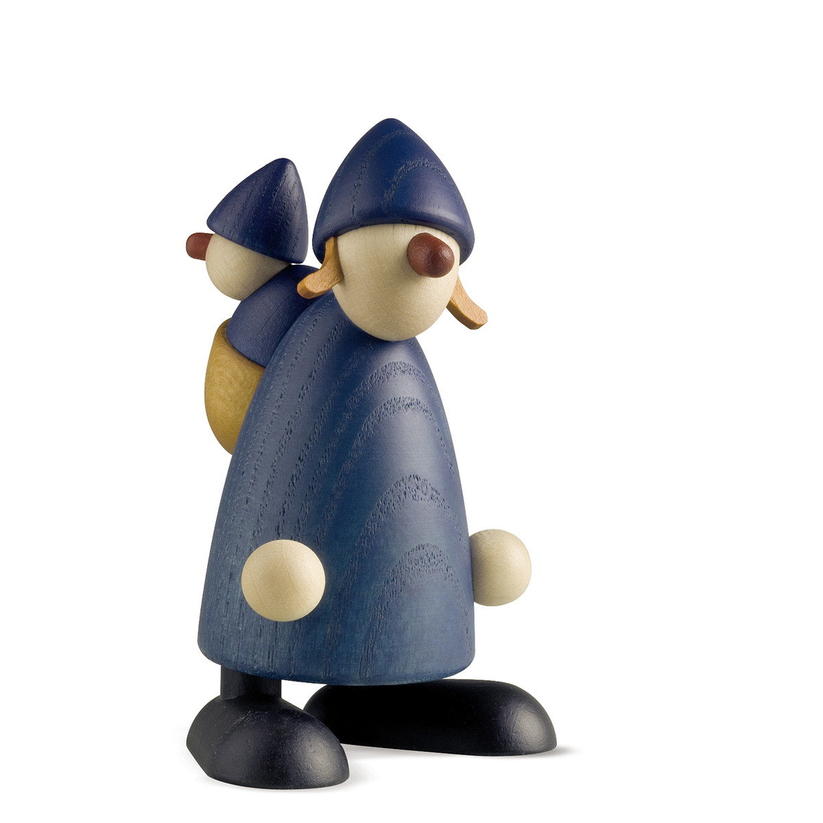 Gratulantin Lisa mit Lieschen, blau