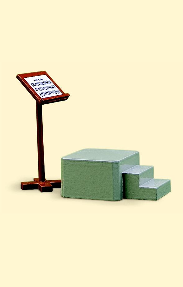 großer Notenständer für Dirigent, Wendt&Kühn großer Notenständer für Dirigent, Wendt&Kühn