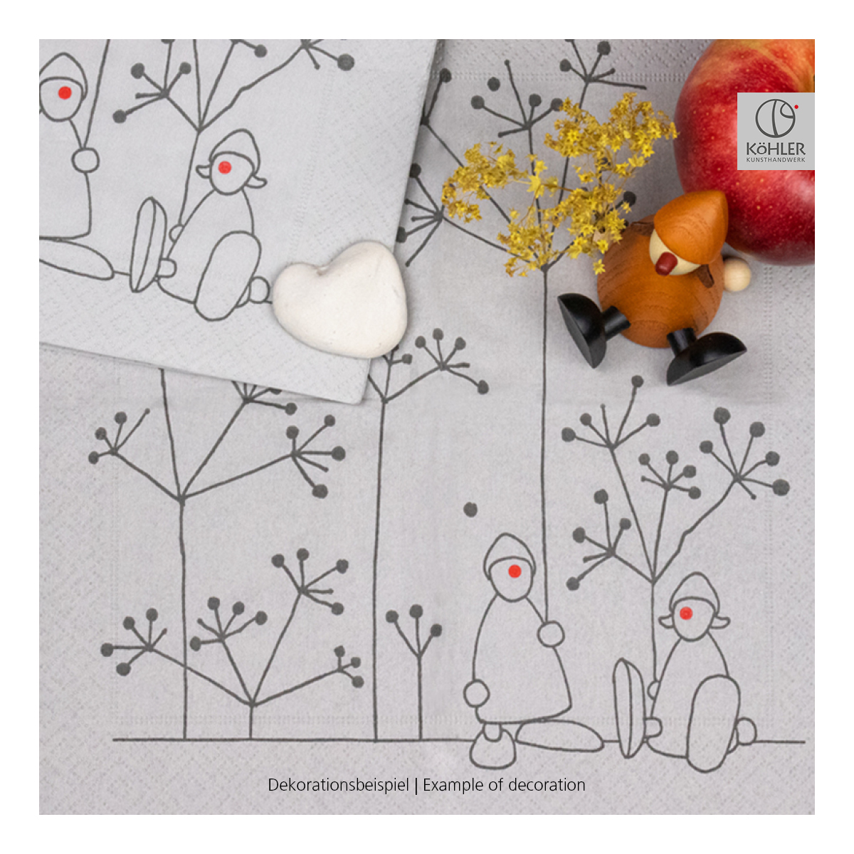 Serviette "Frohnaturen"