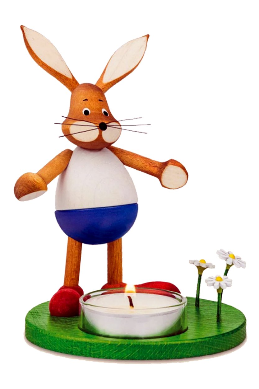 Osterhasen Schnupperhase Fritz mit Licht 14cm - Fa. Neuber Osterhasen Schnupperhase Fritz mit Licht 14cm - Fa. Neuber