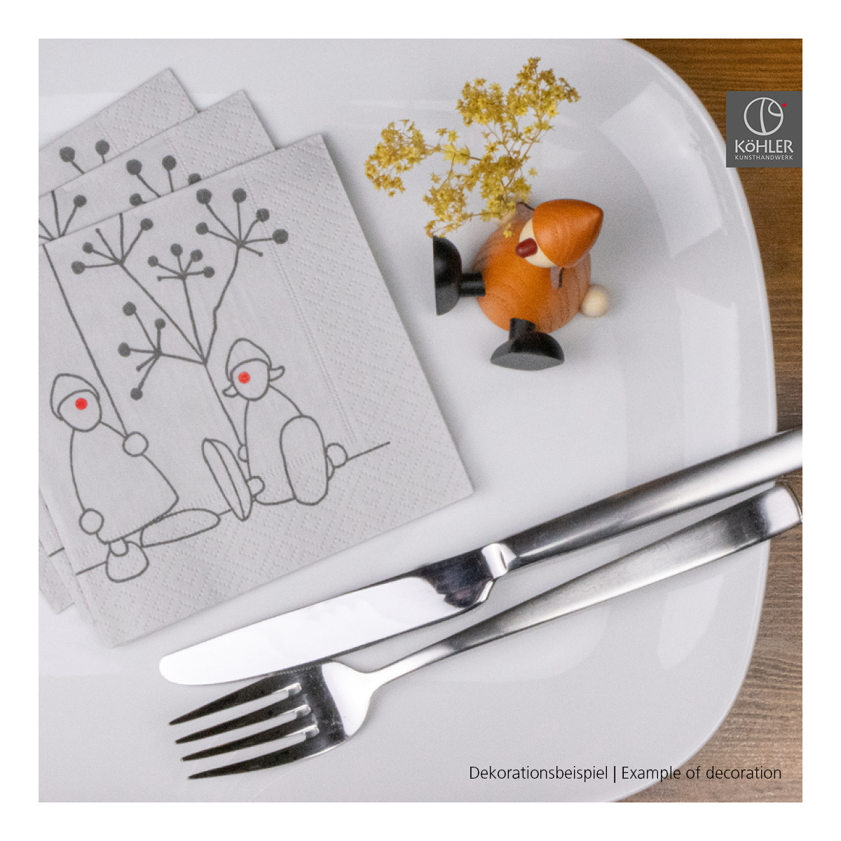 Serviette "Frohnaturen"