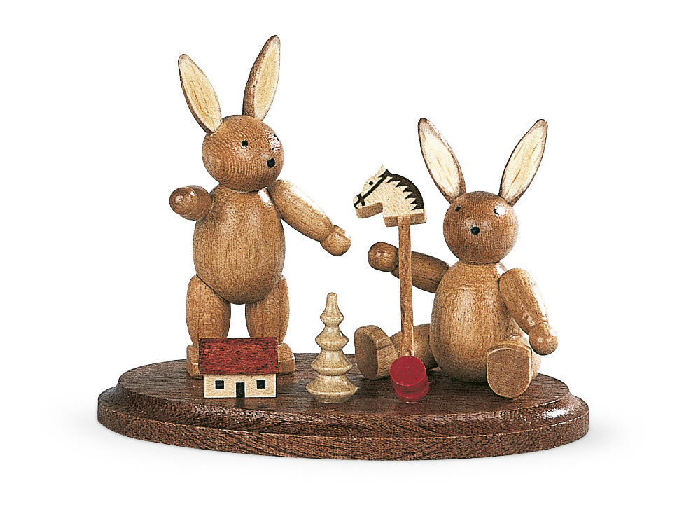 spielende Hasenkinder - natur