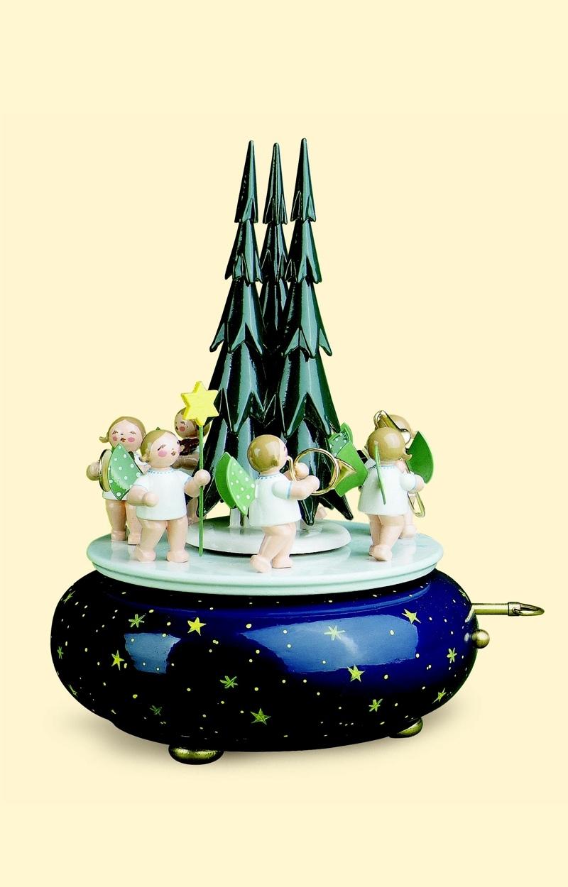 Spieldose Engelzug - Melodie: Stille Nacht, Wendt und Kühn Spieldose Engelzug - Melodie: Stille Nacht, Wendt und Kühn