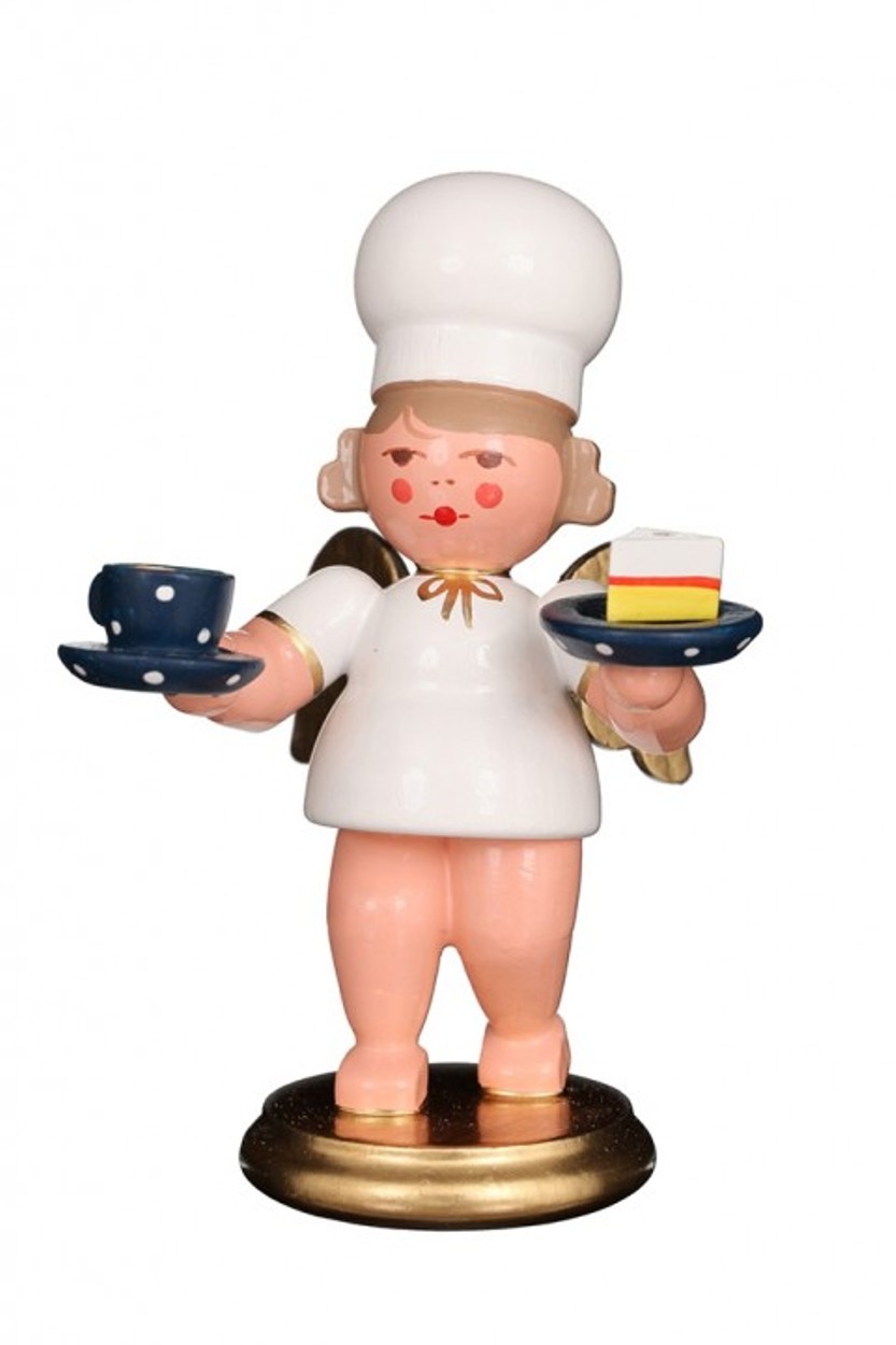 Bäckerengel - mit Tasse