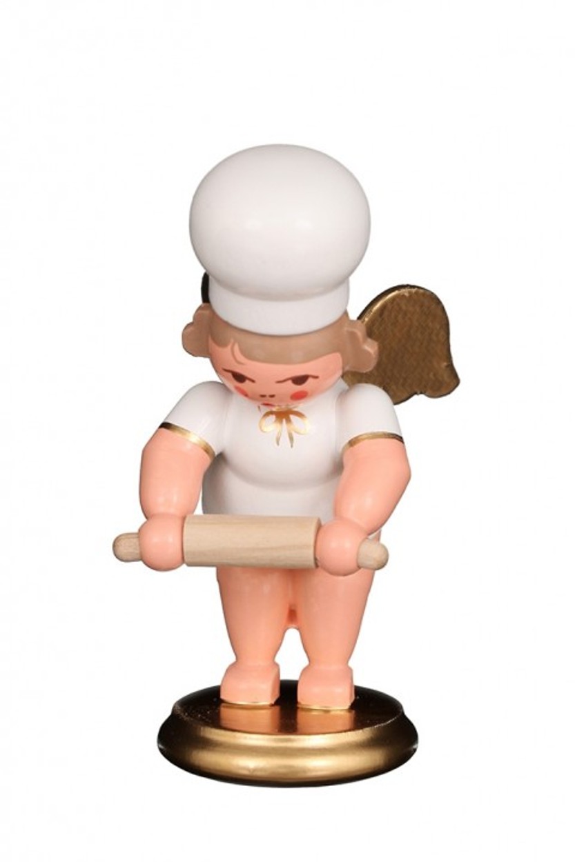 Bäckerengel - mit Nudelholz