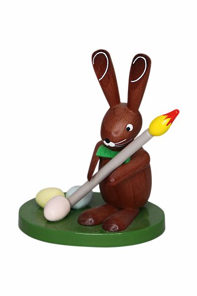 Hase mit Pinsel