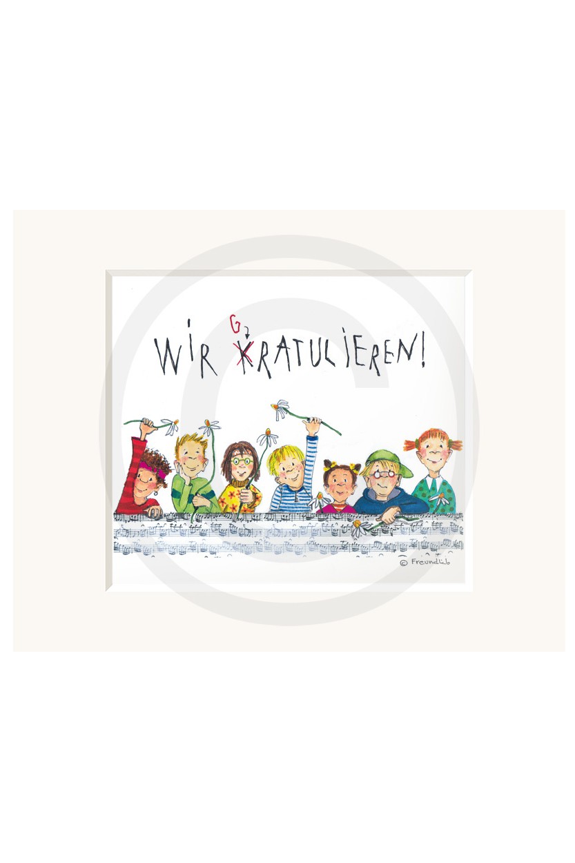 Passepartout - Gratulation