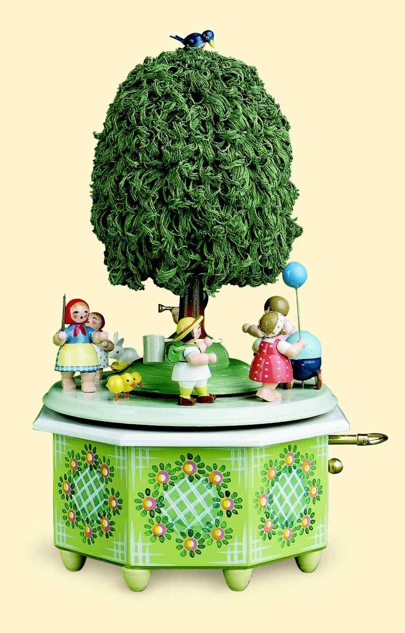 Spieldose Kinderreigen, Wendt & Kühn - Melodie: Alle Vögel sind schon da Spieldose Kinderreigen, Wendt & Kühn - Melodie: Alle Vögel sind schon da