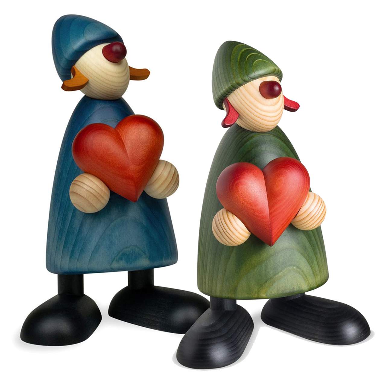 Gratulantin Thea mit Herz groß - 17 cm - Björn Köhler