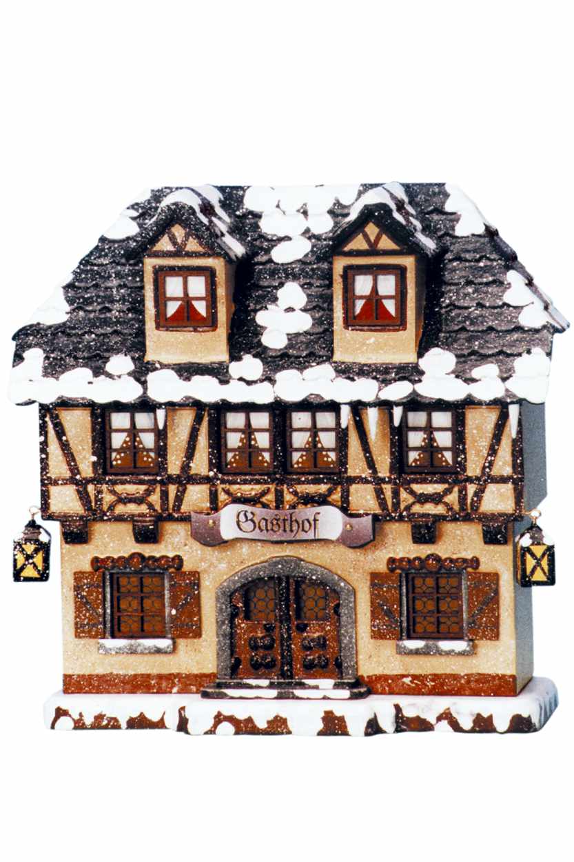 Hubrig Winterkind Gasthof 15 cm