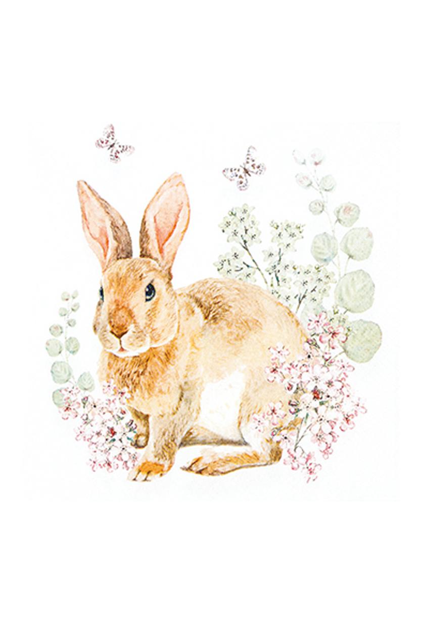 Cocktailservietten - Hase