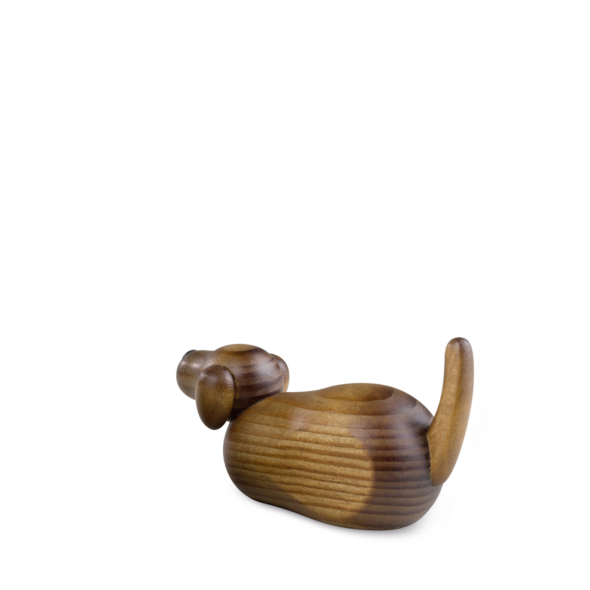 Hirtenhund liegend, groß, farbig