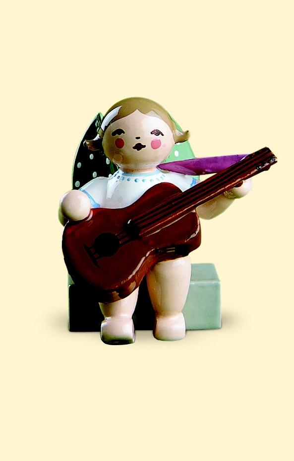 Grünhainichener Engel® 38a Gitarre - sitzend, Wendt&Kühn