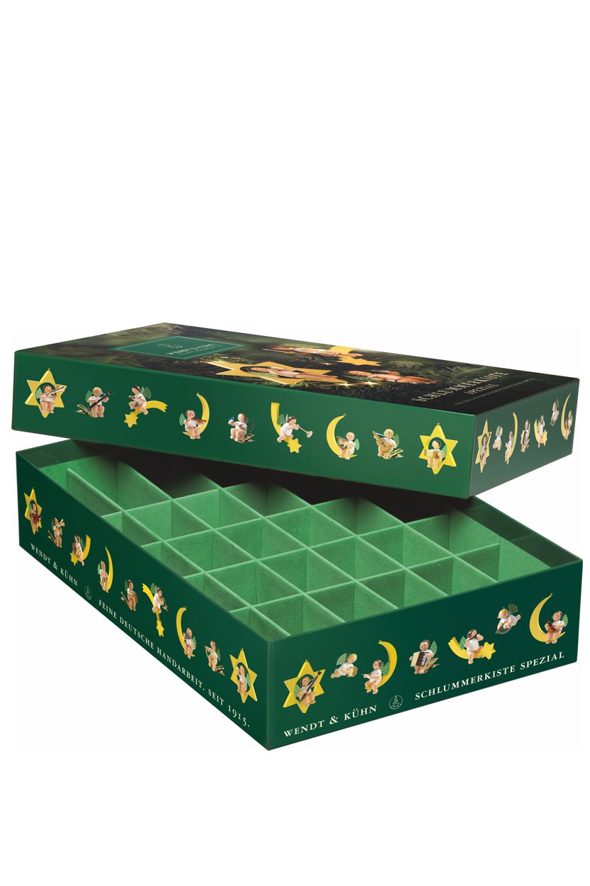 Wendt & Kühn Engelkarton  - Schlummerkiste Spezial - für Christbaumschmuck Wendt & Kühn Engelkarton  - Schlummerkiste Spezial - für Christbaumschmuck