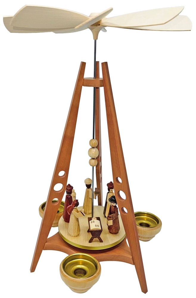 1-stöckige pYramide im mid-century modern Stil - Christi Geburt