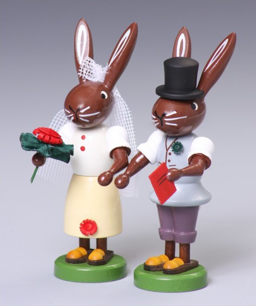 Hasen Brautpaar - Fa. Preißler