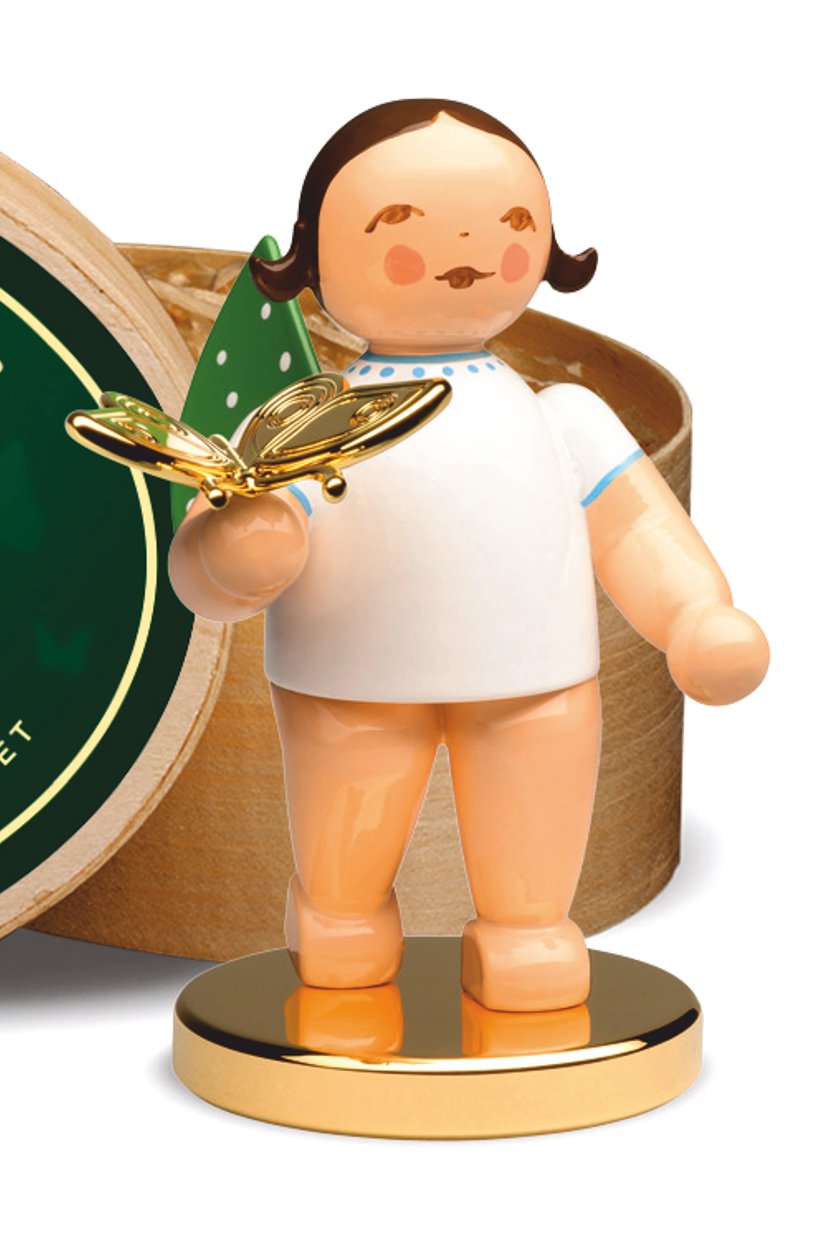 Träumer - limitierte Goldedition No. 13 - Grünhainichener Engel mit Schmetterling - Wendt & Kühn 2020 - nur noch in blond Träumer - limitierte Goldedition No. 13 - Grünhainichener Engel mit Schmetterling - Wendt & Kühn 2020 - nur noch in blond