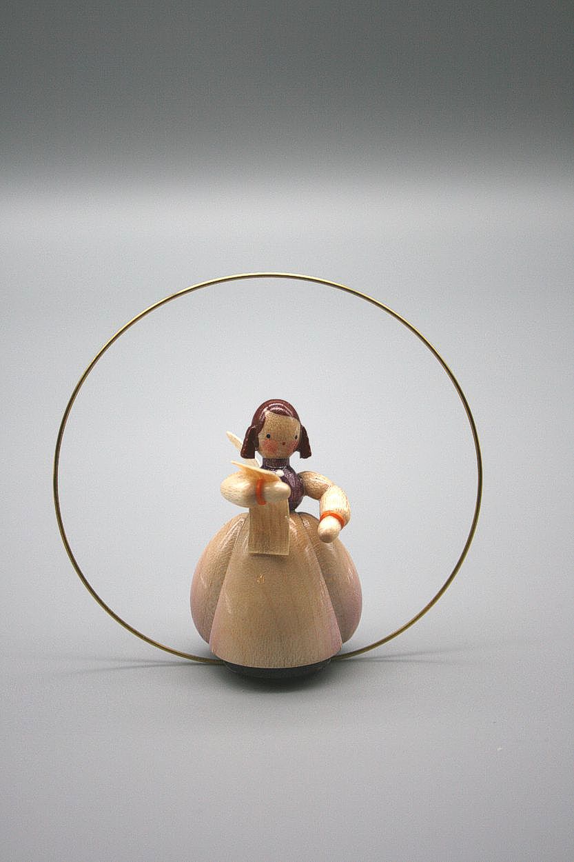 Engel im Ring 7 cm - Sänger - Schaarschmidt Engel im Ring 7 cm - Sänger - Schaarschmidt