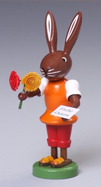 Hase mit Blume - Fa. Preißler