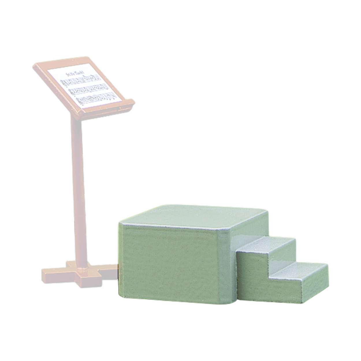 Podest für Dirigent, Wendt und Kühn