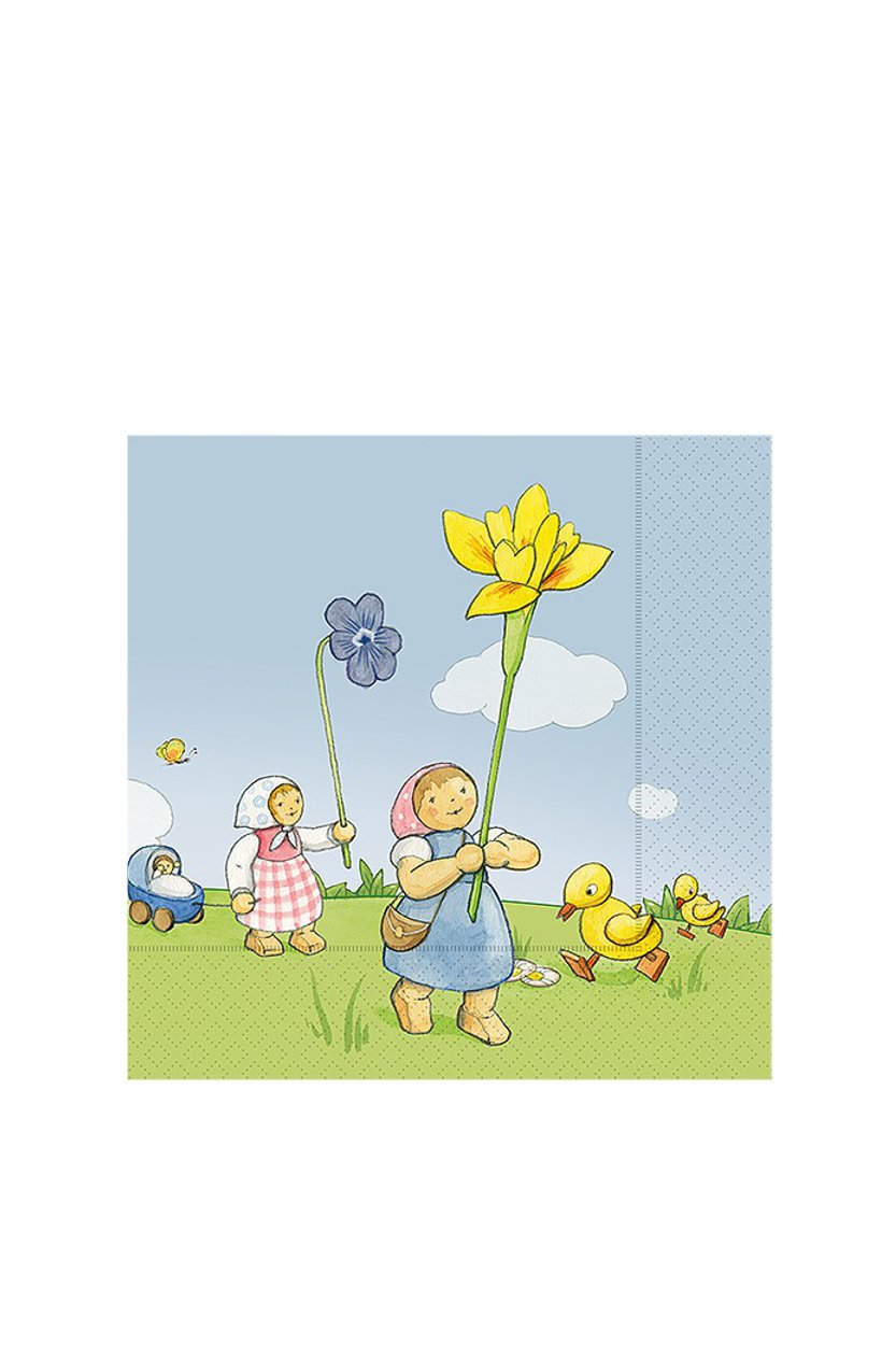 20 Servietten Gartenfreunde - Wendt&Kühn