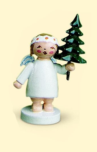 kleiner Margeritenengel mit Baum - Wendt & Kühn