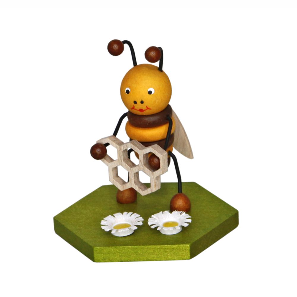 Biene - mit Honigwabe