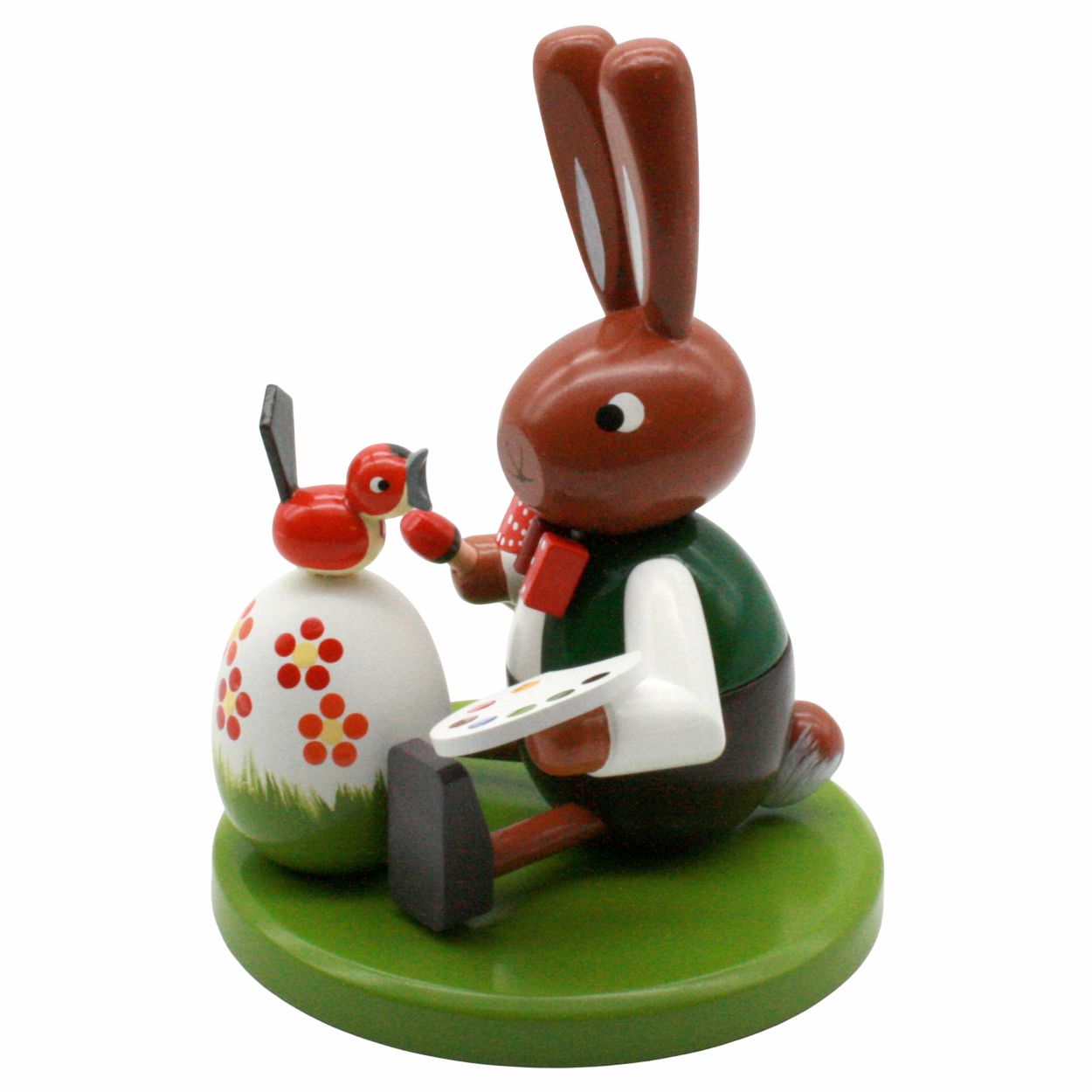 Hase als Eiermaler - groß