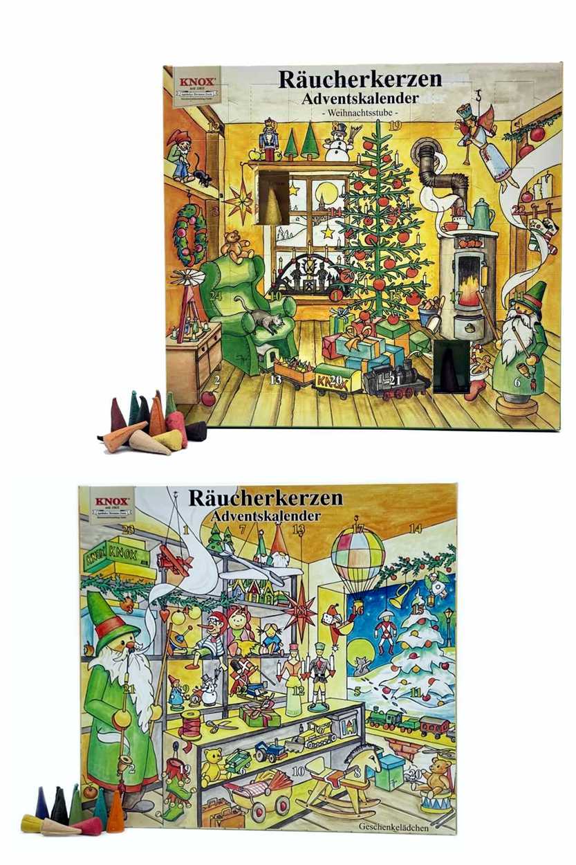 Räucherkerzen Adventskalender - KNOX Räucherkerzen Adventskalender - KNOX