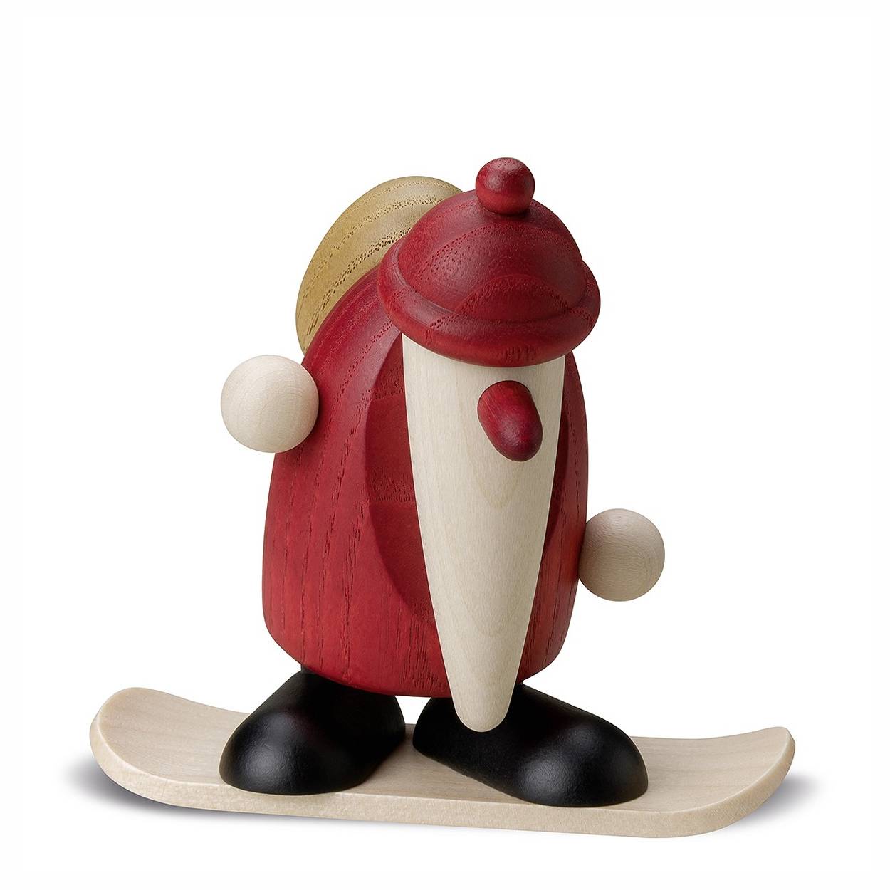 Weihnachtsmann auf Snowboard - Björn Köhler