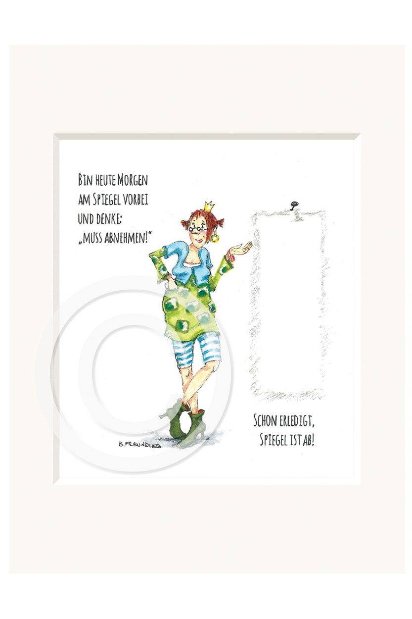 Passepartout - Spiegelbild