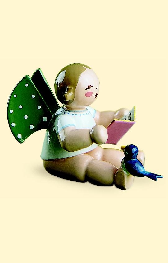 Grünhainichener Engel® 12a, Wendt & Kühn - Notenblatt und Vogel Grünhainichener Engel® 12a, Wendt & Kühn - Notenblatt und Vogel