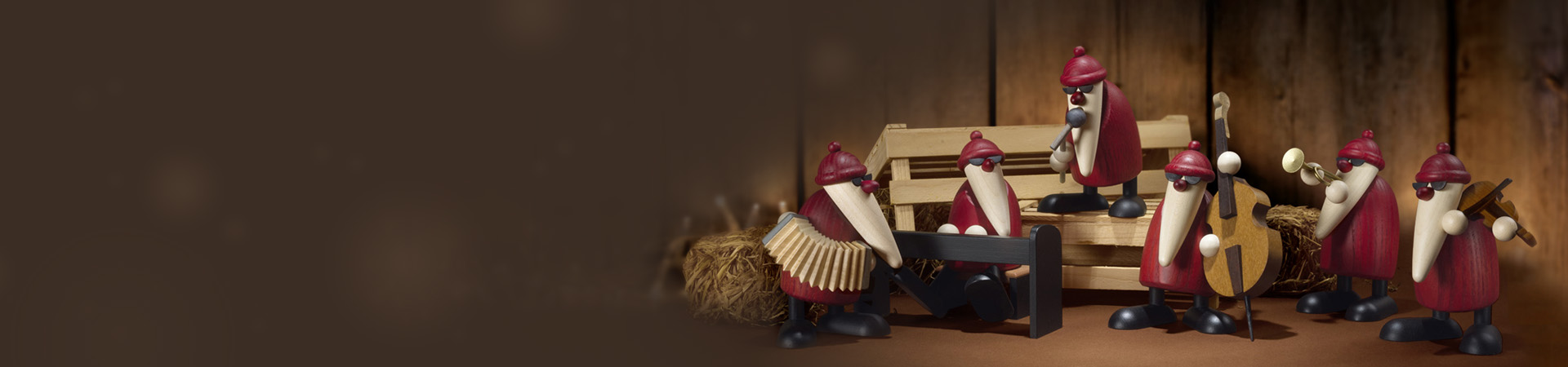 Björn Köhler Weihnachtsmänner mit Instrumenten Band