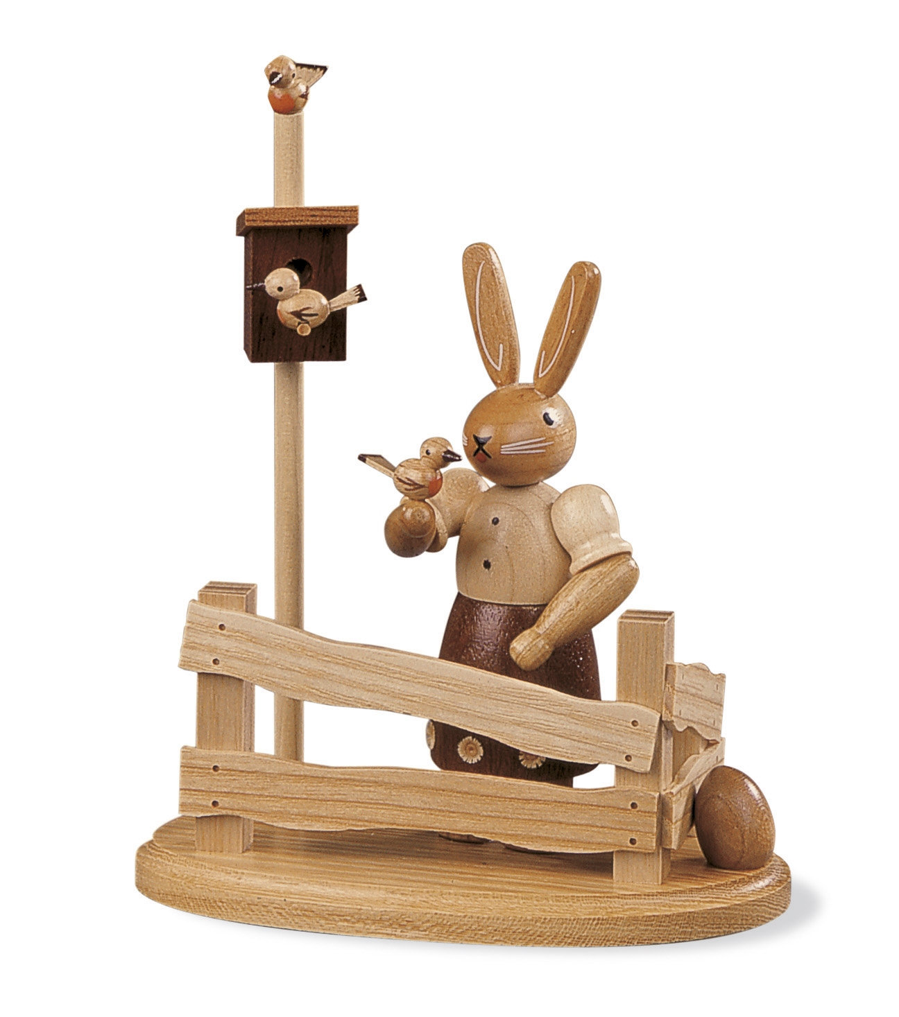 Hasenfrau am Gartenzaun - natur