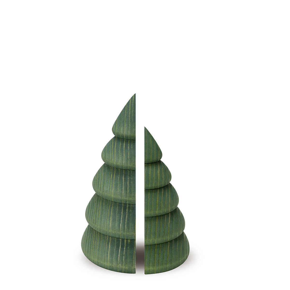 halber Baum, klein - 9,5 cm, grün