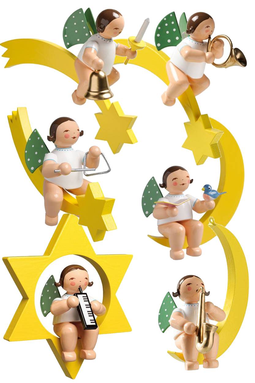 Grünhainichener Christbaumengel-Musikanten Wendt & Kühn - Satz Nr. 4 Grünhainichener Christbaumengel-Musikanten Wendt & Kühn - Satz Nr. 4