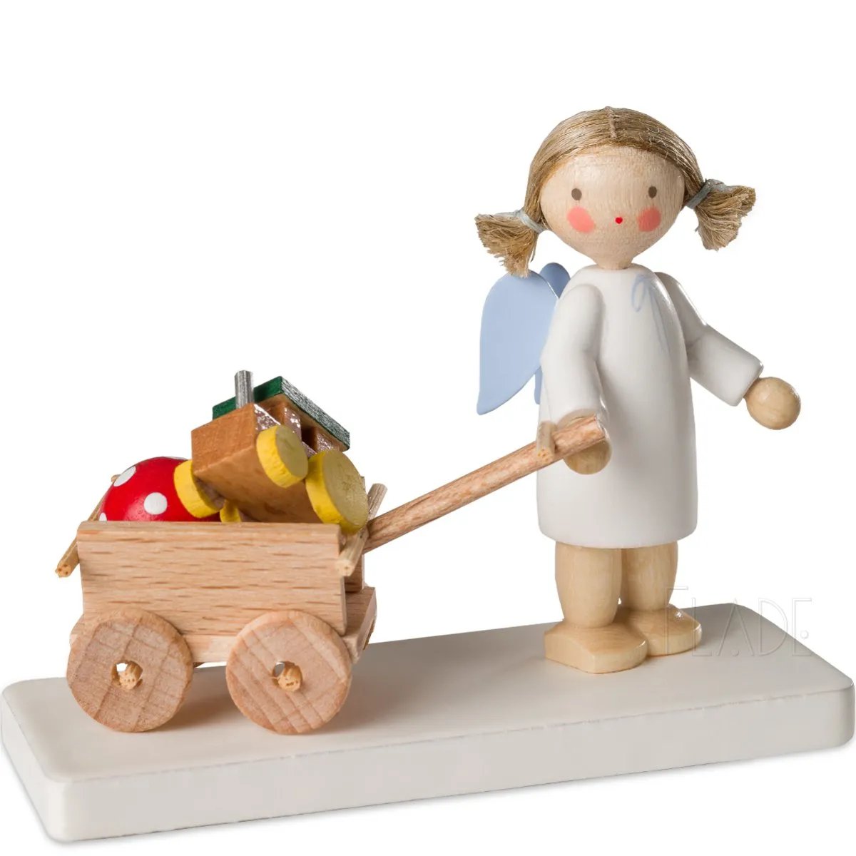 Engel mit Bollerwagen 61126