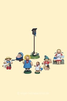 Frühlingskinder Wendt und Kühn - Satz mit 7 Figuren